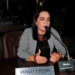 Concita Pinto informa a criação da Frente Parlamentar.