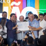 Presidente da Câmara de São Luís participa de solenidade com Lula durante anúncio de investimentos no Maranhão