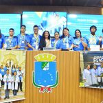 Câmara homenageia equipe recordista da 38ª Jornada Brasileira de Foguetes